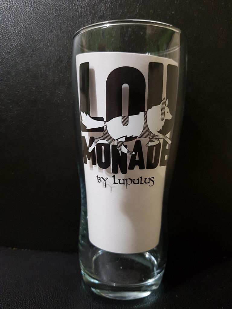 LUPULUS glas 25cl M25, Ophalen of Verzenden, Nieuw, Bierglas