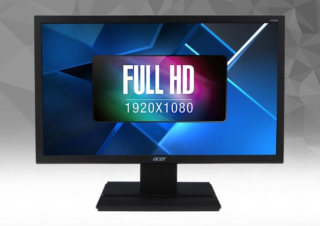 Acer V226HQL - Full HD Monitor, Computers en Software, Monitoren, Ophalen, 3 tot 5 ms, Full HD, Zo goed als nieuw