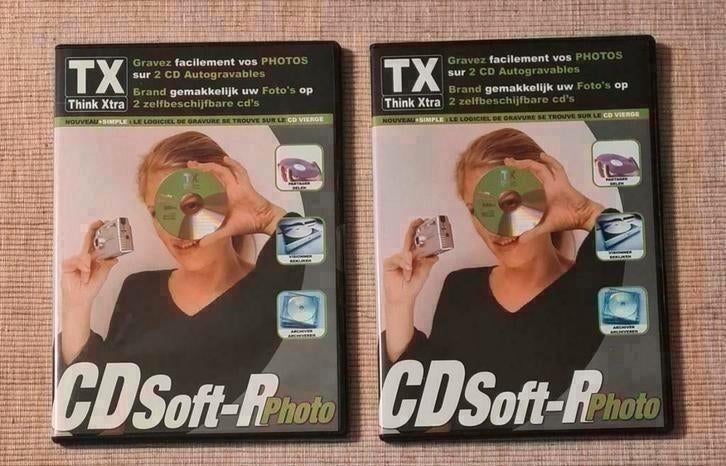 2 CD auto-inscriptibles pour photos (nouveau), Enlèvement ou Envoi, Neuf, Cd