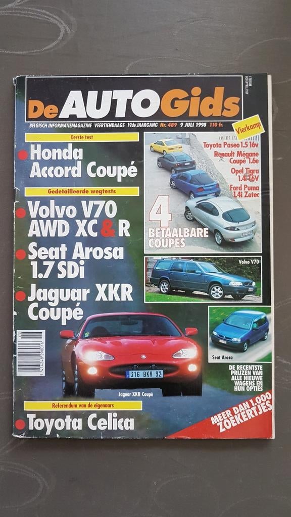Autogids 489, Enlèvement ou Envoi, Utilisé