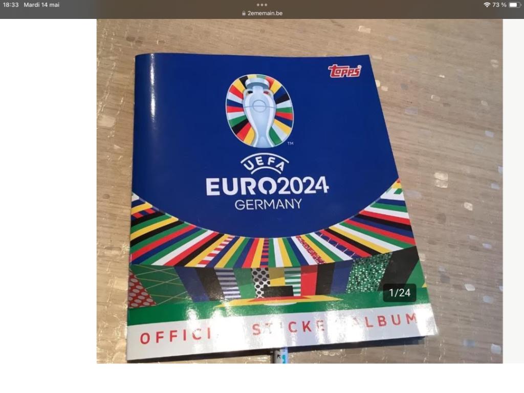 Recherche a échange Stickers topps euro 2024, Collections, Autocollants, Enlèvement ou Envoi, Neuf, Sport