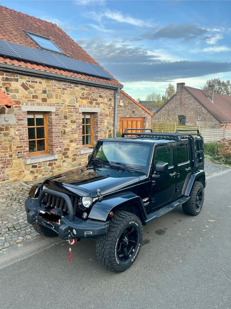 Jeep wrangler 2,8crd 200 2015, Autos, Cuir, Achat, 2 places, Boîte manuelle