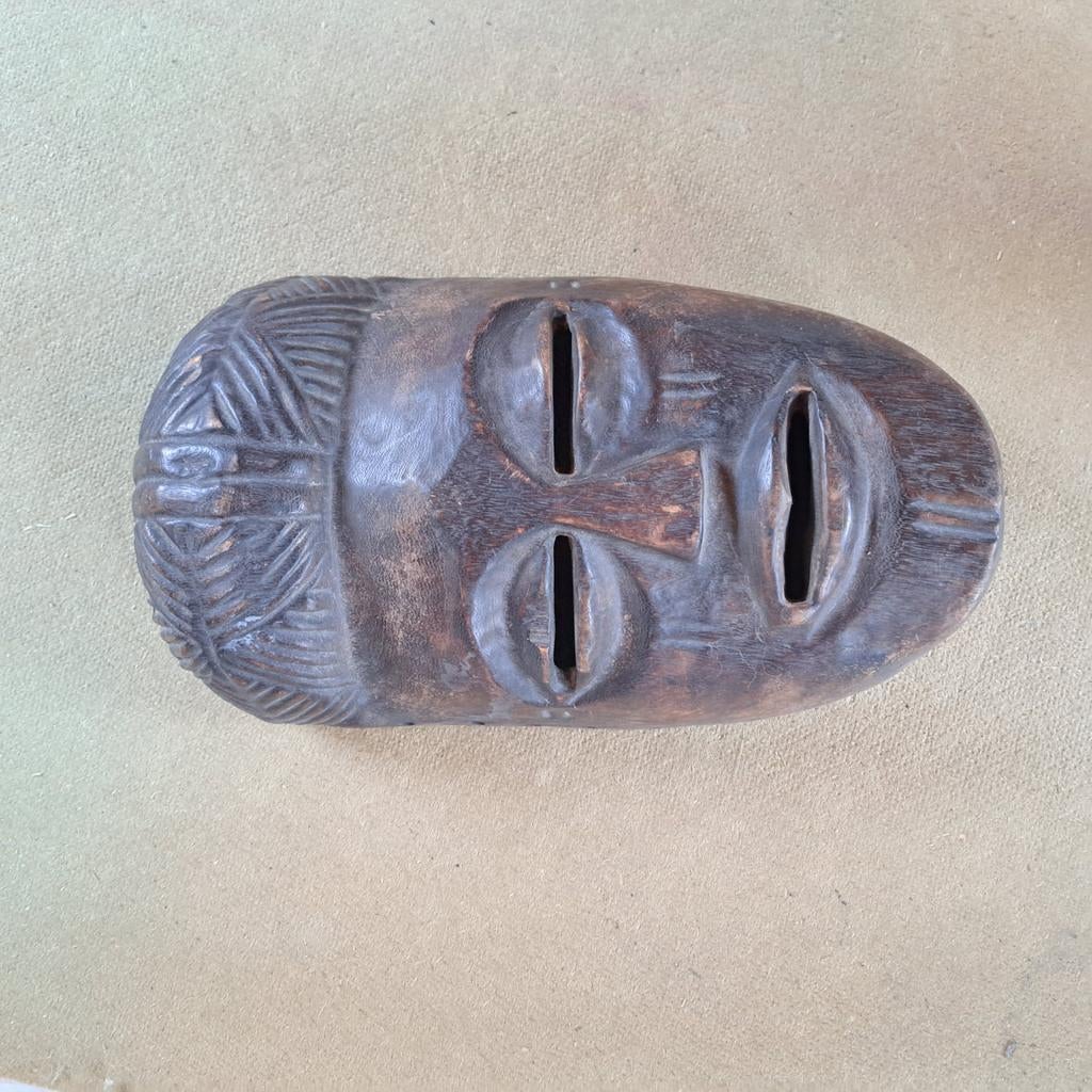 Houten masker, Antiek en Kunst, Ophalen of Verzenden