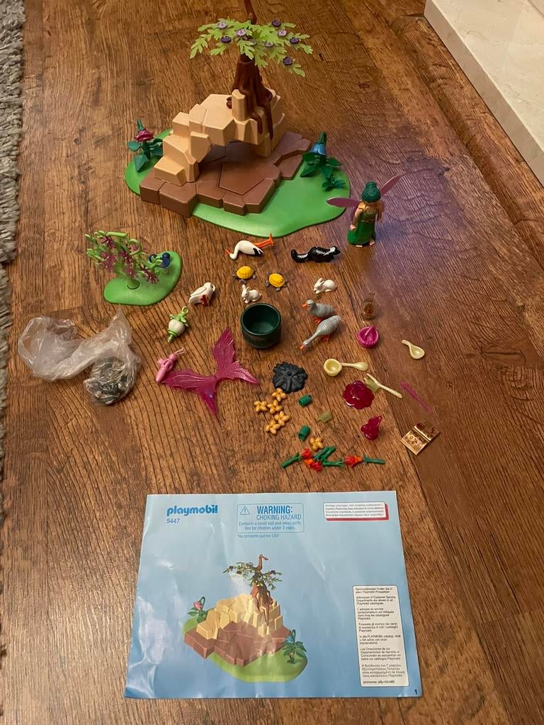 PLAYMOBIL Fée magique Elixia la forêt animaux - 5447, Enlèvement ou Envoi, Comme neuf, Ensemble complet
