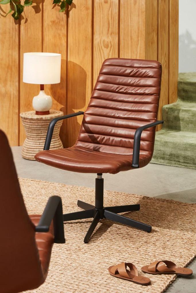 Fauteuil / chaise / siège moderne pivotant 100% neuf, Maison & Meubles, Fauteuils, Neuf, Enlèvement