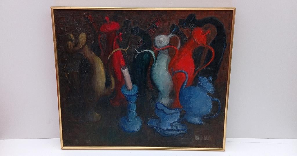 MAURICE DEBAILLE peint le surréalisme (2), Antiquités & Art, Art | Peinture | Moderne, Enlèvement ou Envoi