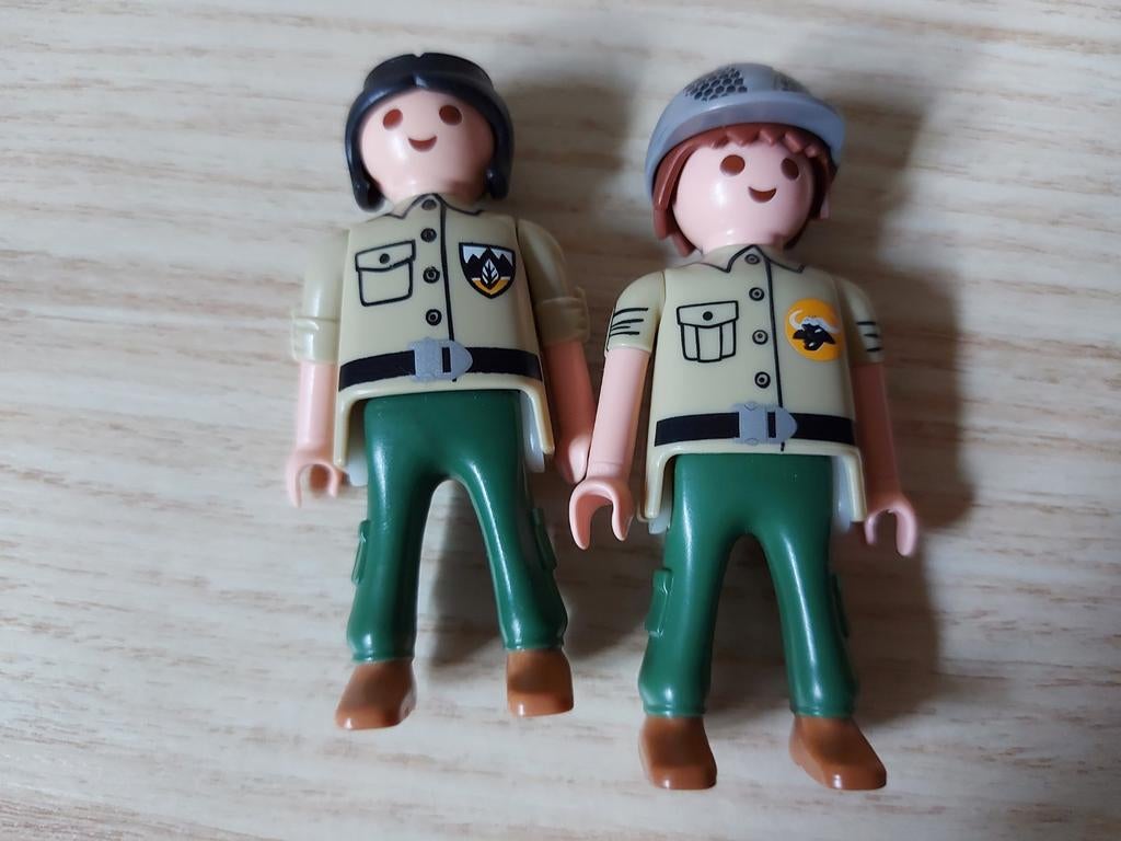 Playmobil boswachter, Kinderen en Baby's, Speelgoed | Playmobil, Ophalen, Zo goed als nieuw
