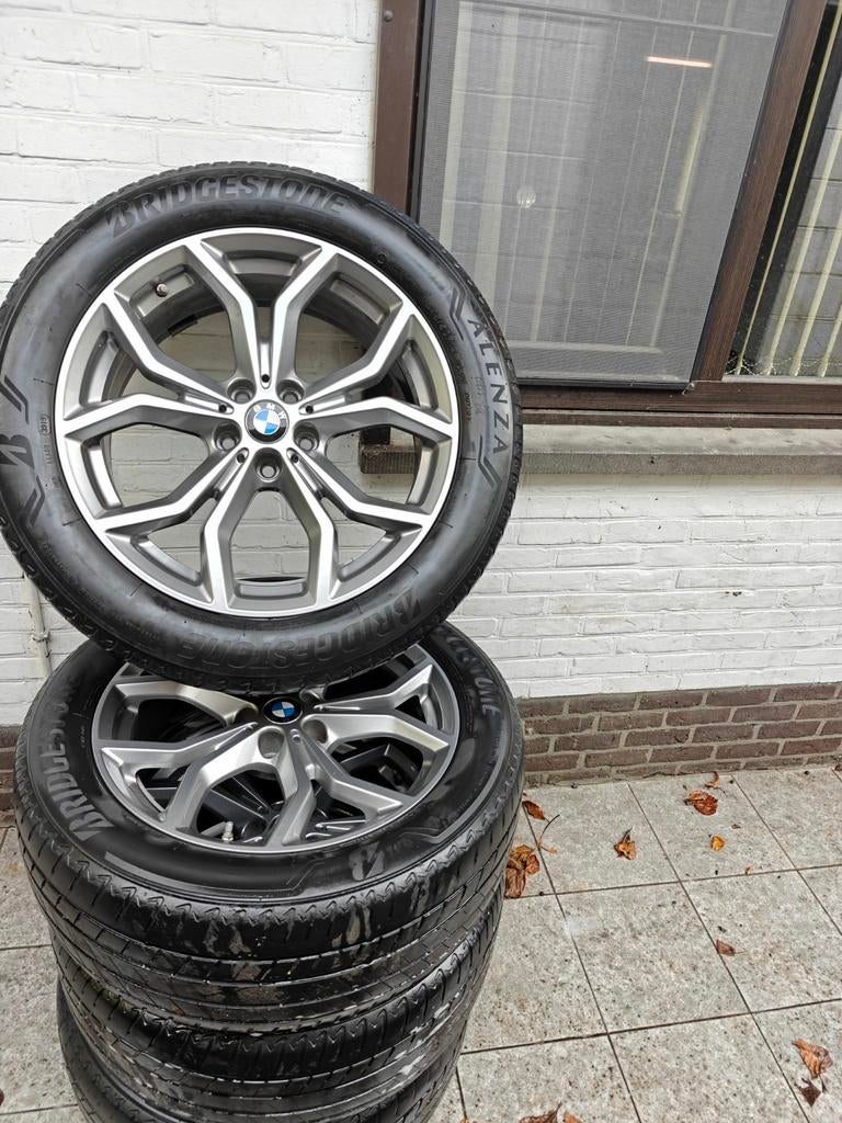 Set d'été original BMW 19 pouces G01 et G02, Pneus et Jantes, 245 mm, Pneus été, Utilisé