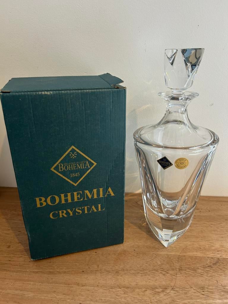 Carafe Crystal Bohème bohemia 28cm neuve avec étiquette, Enlèvement ou Envoi