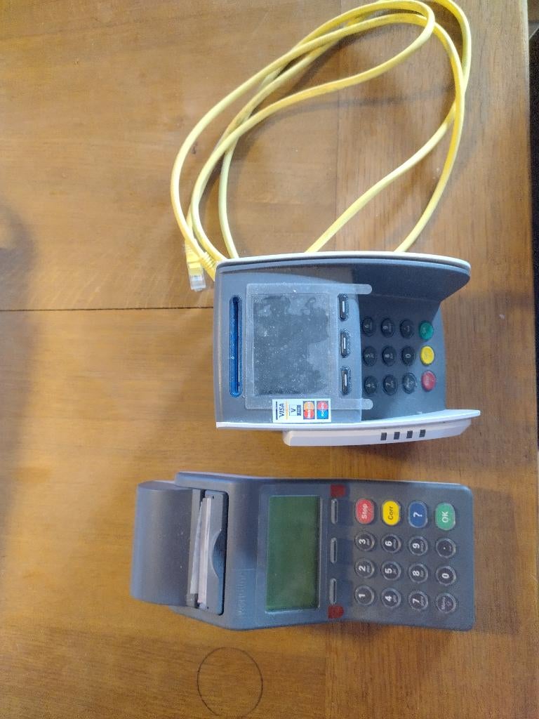 terminal bancontact, Enlèvement ou Envoi