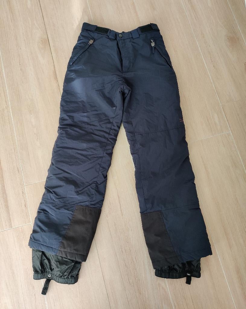 Donkerblauwe skibroek, M&K, Ophalen of Verzenden, Gedragen, Broek