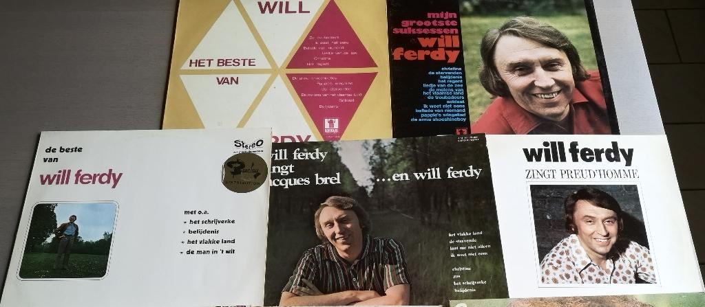 LP’s Will Ferdy 5€/LP, Ophalen of Verzenden