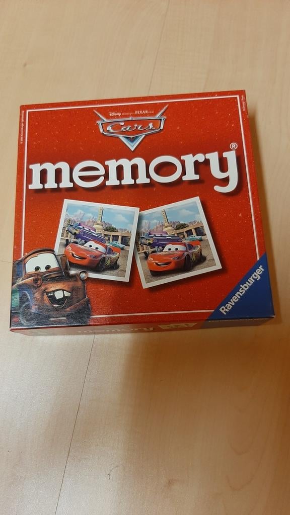 Cars spel memory., Enlèvement ou Envoi, Comme neuf