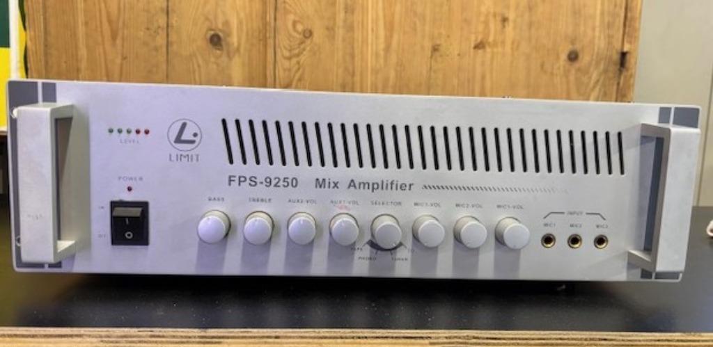 Mix amplifier FPS-9250 Limit Pro, Audio, Tv en Foto, Versterkers en Ontvangers, Ophalen, Gebruikt, 120 watt of meer, Overige merken