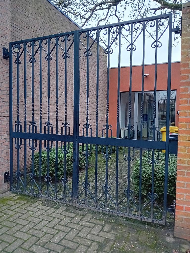 Poort smeedijzer, 200 cm ou plus, Portail battant, Enlèvement, 200 cm ou plus