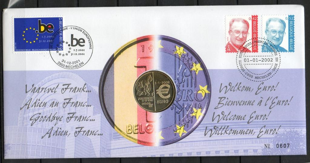 Année 2002 : 3050-3051 - Numisletter : S.M. le Roi Albert II, Enlèvement ou Envoi