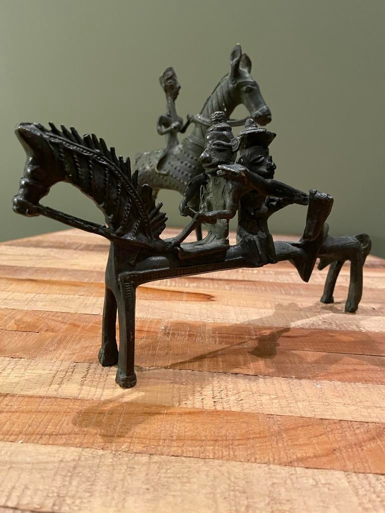 Bronze Dogon africain, Enlèvement ou Envoi, Bronze