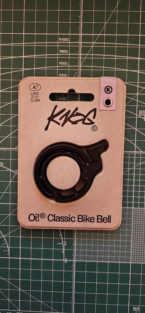 Sonnette Knog Oi Classic Large (23,8 - 31,8 mm), Enlèvement ou Envoi, Neuf, Knog