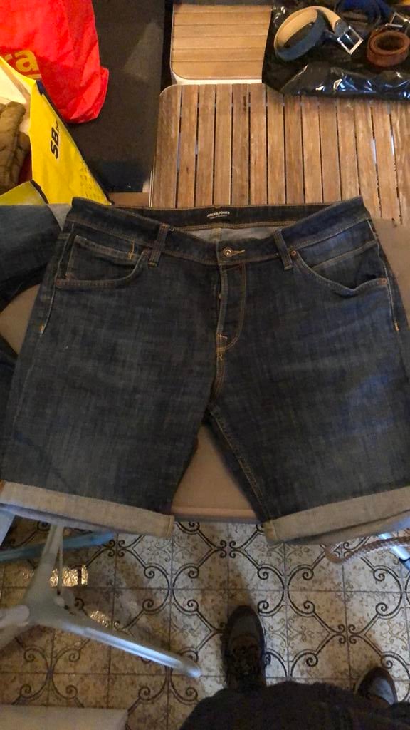 Jack & Jones 2 stuks !!, Kleding | Heren, Broeken en Pantalons, Blauw, Jack&Jones, Ophalen of Verzenden, Maat 56/58 (XL)