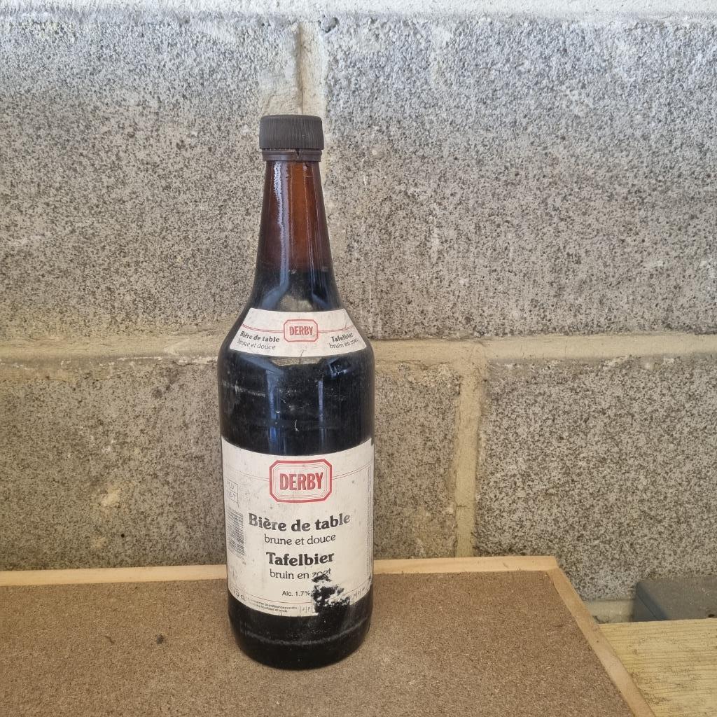 Bouteille de bière Derby Bière de table - Tafelbier, Verzamelen, Ophalen of Verzenden, Gebruikt, Flesje(s), Overige merken