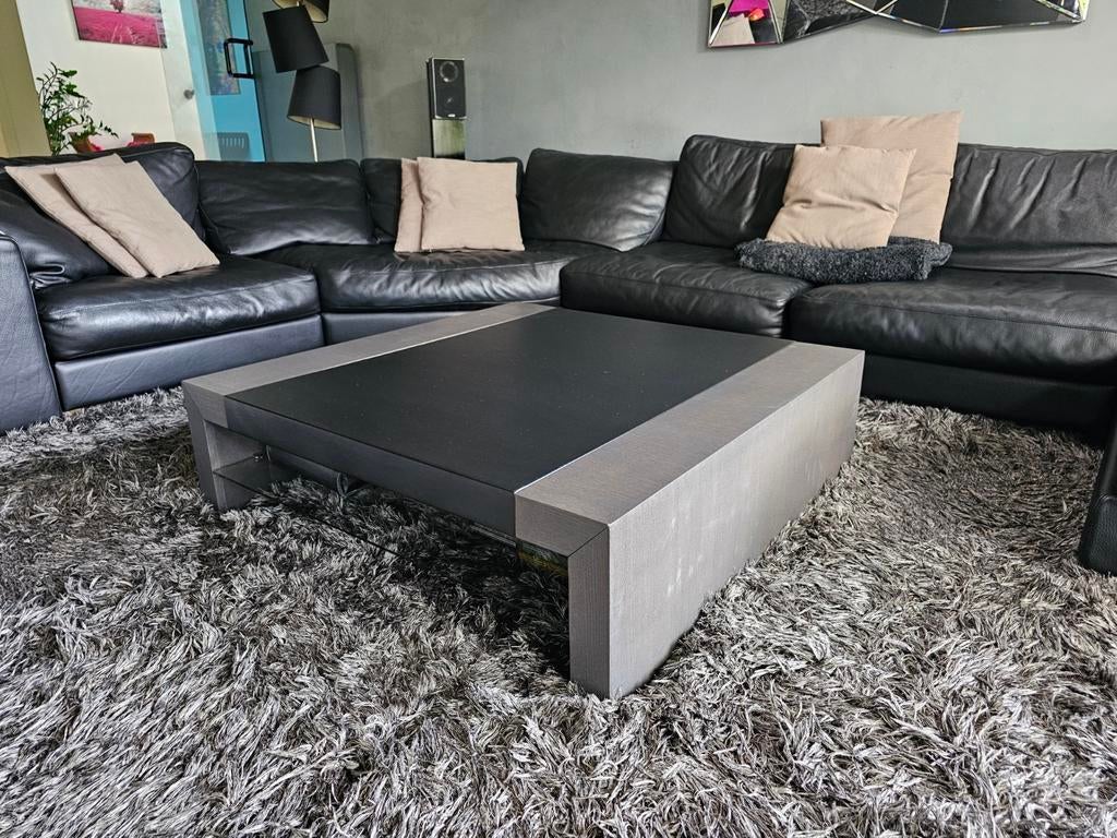 Table basse carrée pour salon 110 cm X 110cm, Moins de 50 cm, Carré, 100 à 150 cm, Enlèvement