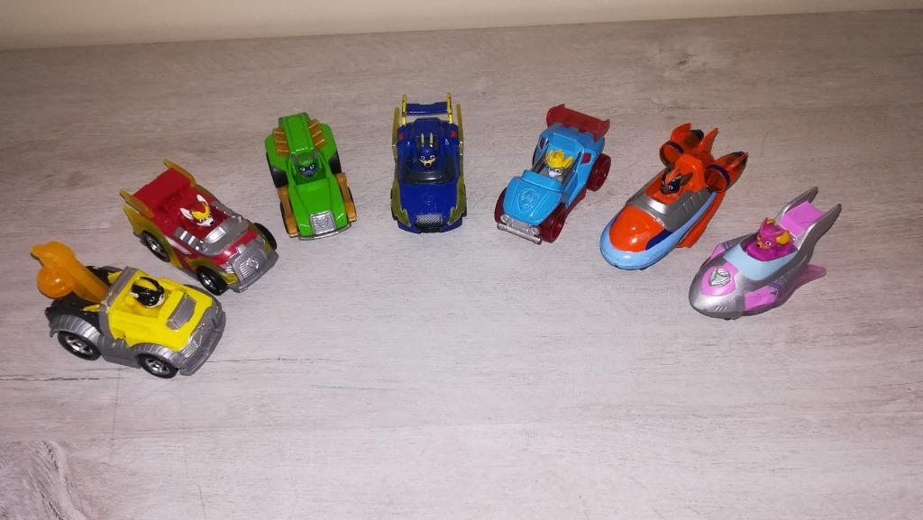 lot de 7 voitures métal pat patrouille, Enlèvement, Utilisé
