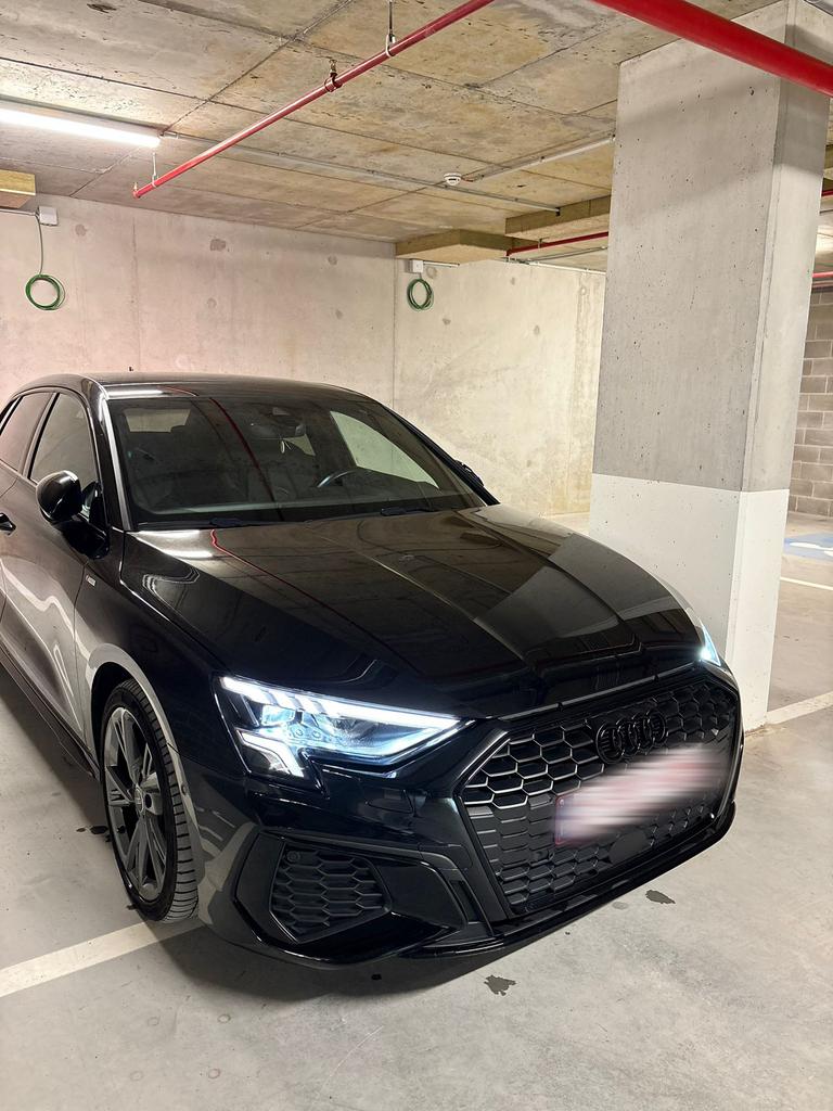 Audi A3 sport back (sport edition)110 ch , noir ,37000 km, Autos, Cuir, Achat, Euro 6, Carnet d'entretien