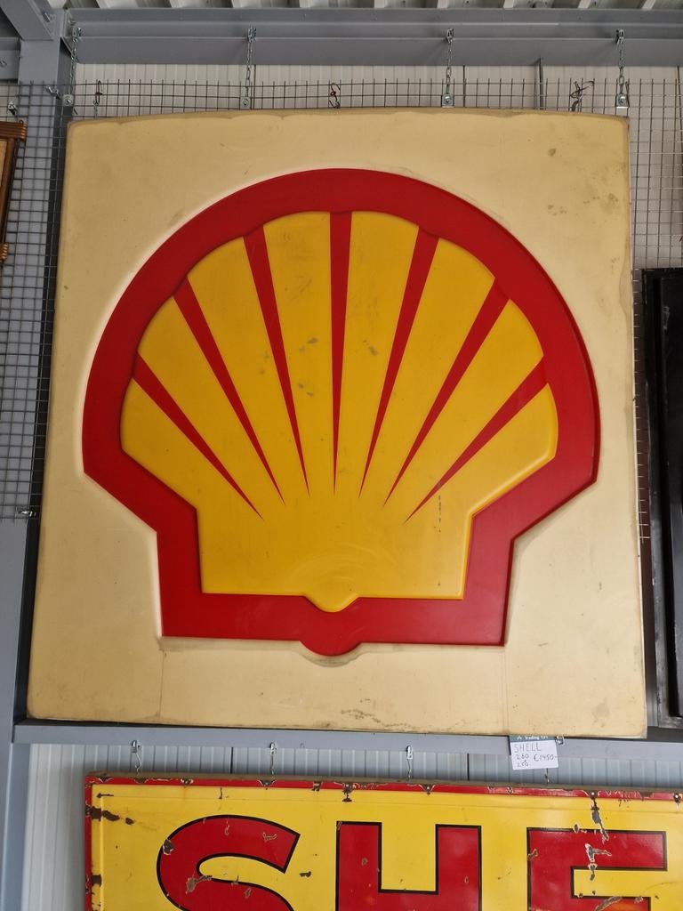 Shell lichtbak xxxl 260x 250usa, Ophalen, Gebruikt, Lichtbak of (neon) lamp