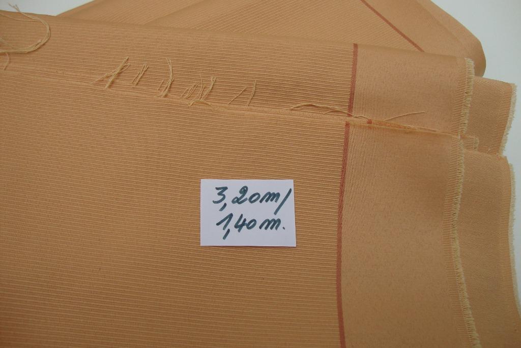 3,20 m/1,40 m mat satijn - voetenbank met abrikozenprint, Hobby en Vrije tijd, Naaien en Fournituren, Nieuw, Overige typen, Ophalen of Verzenden