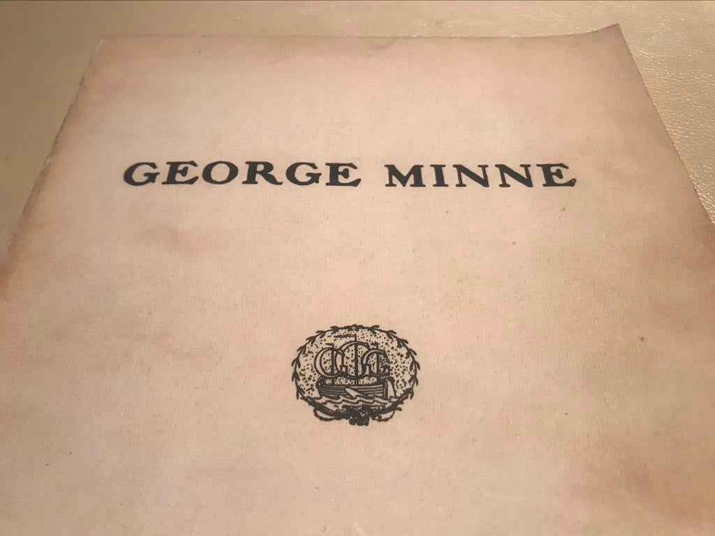 George Minne Sculptures Dessins 80pag, Ophalen of Verzenden, Zo goed als nieuw, Beeldhouwkunst