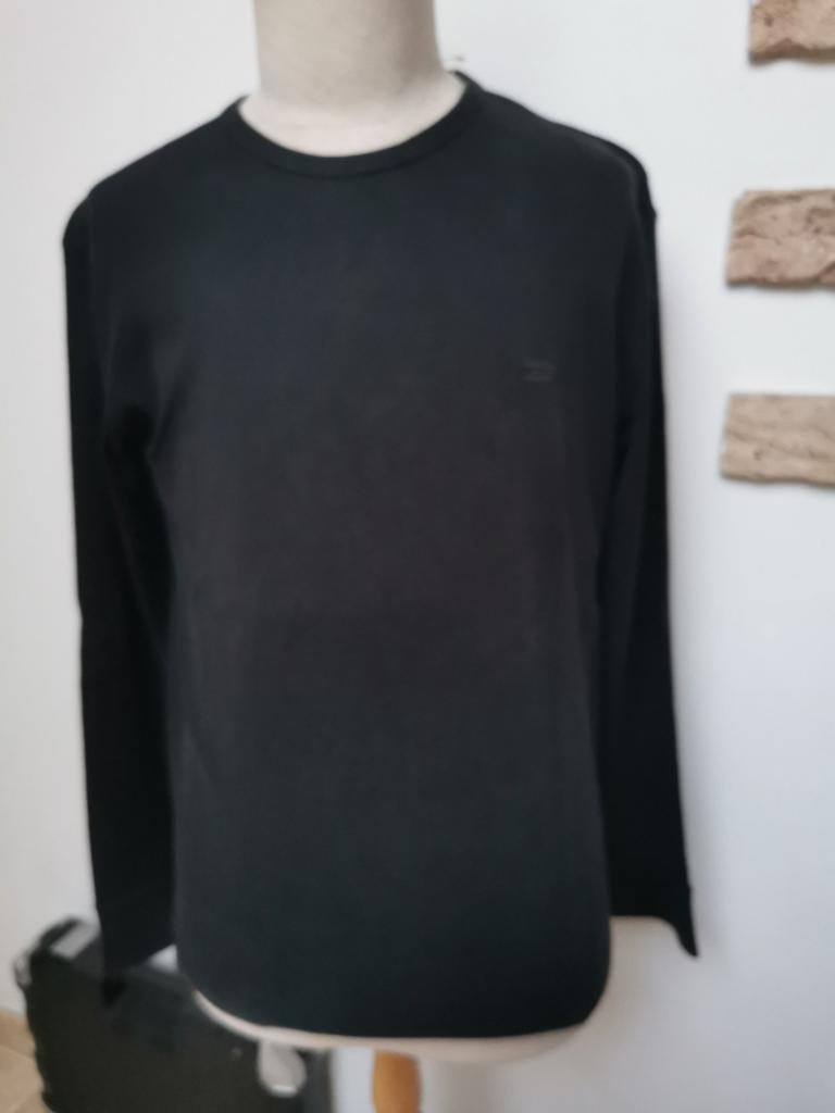 Zwarte heren sweater van G Star, Ophalen of Verzenden, Gedragen, Maat 52/54 (L)