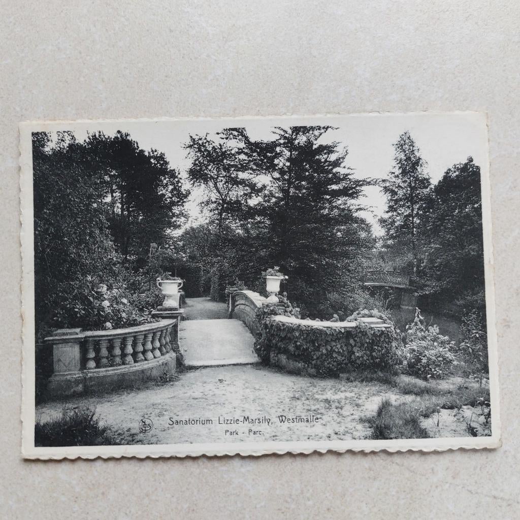 Oude postkaart van Westmalle, Verzamelen, Ophalen of Verzenden