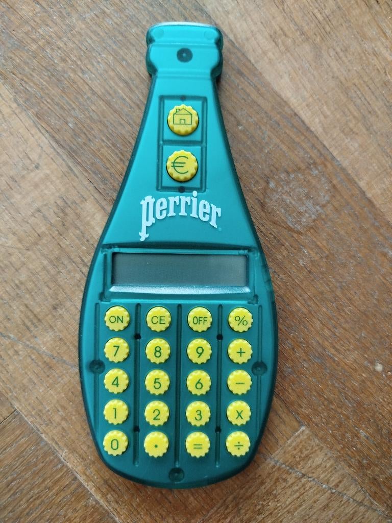 Perrier-rekenmachine, Collector, Verzamelen, Ophalen of Verzenden, Nieuw