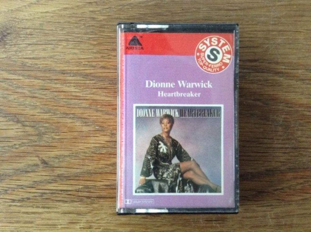 muziekcassette dionne warwick, Ophalen of Verzenden, Pop, 1 bandje, Origineel