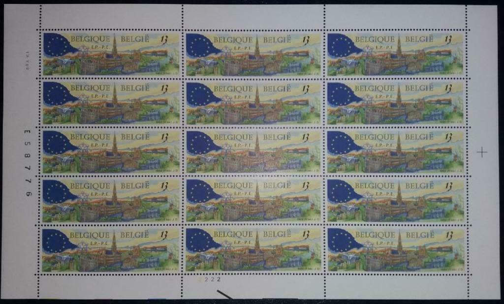 2326 Timbres Troisième élection pour le Parlement Européen, Enlèvement ou Envoi, Timbre-poste, Neuf