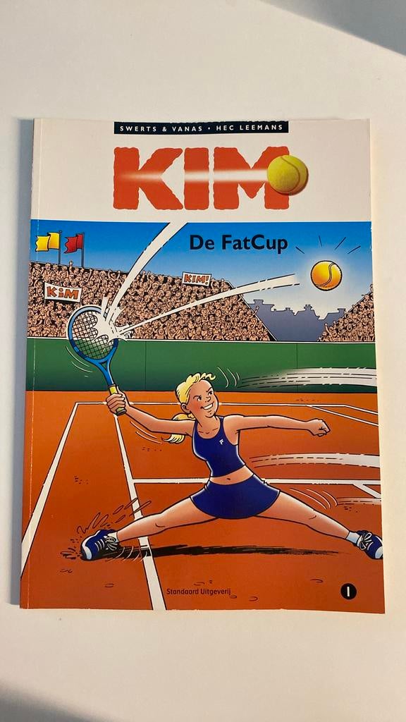 Kim Clijsters - De FatCup, Boeken, Stripverhalen, Ophalen of Verzenden, Zo goed als nieuw, Hec Leemans