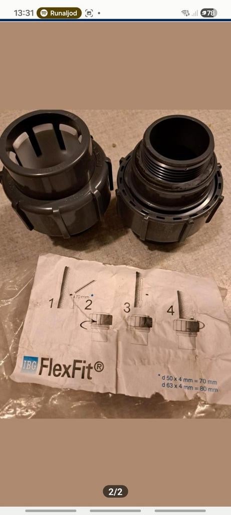 Flex fit, Ophalen