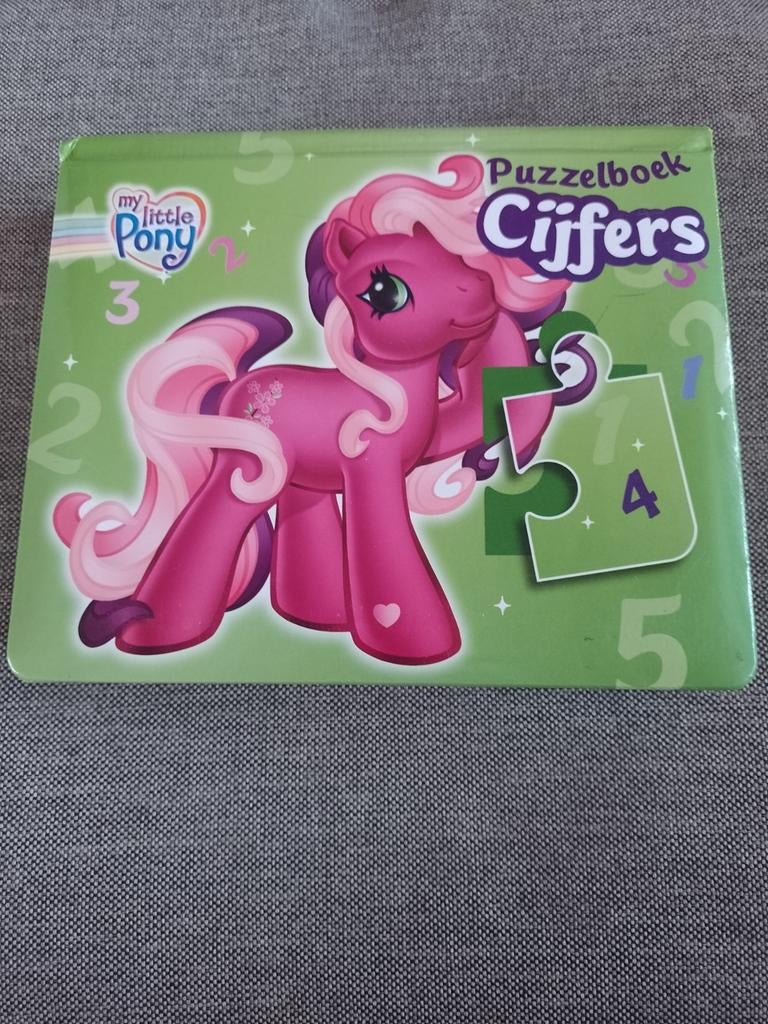 My Little pony puzzelboek cijfers, Enlèvement ou Envoi, Comme neuf