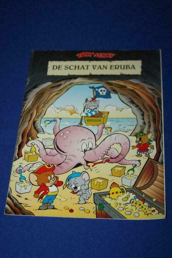 Tom & Jerry , De schat van Eruba ( reclame ERU kaas )1995, Boeken, Stripverhalen, Eén stripboek, Ophalen of Verzenden, Zo goed als nieuw