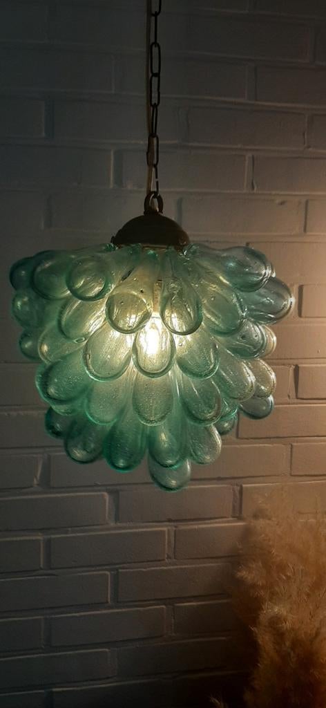 Vintage grapelamp / druivenlamp, Ophalen, Gebruikt