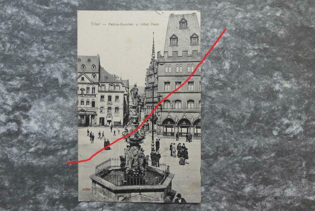Postkaart 25/9/1912 Trier, Duitsland, Ophalen of Verzenden, Voor 1920, Gelopen, Duitsland