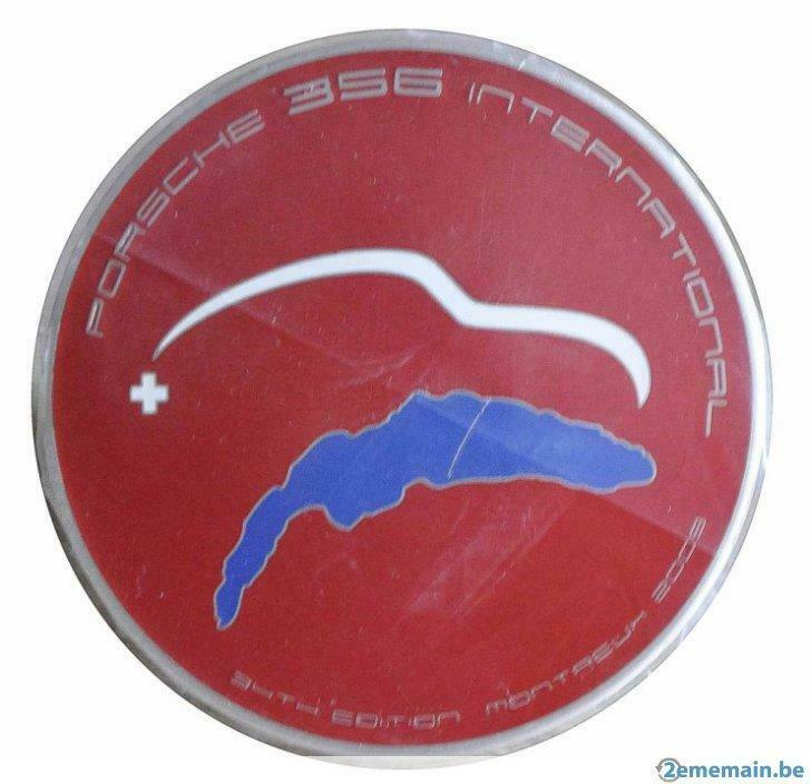 Badge émail Porsche 356 concentration 2009 en Suisse, Collections, Marques & Objets publicitaires, Enlèvement ou Envoi, Neuf, Emballage