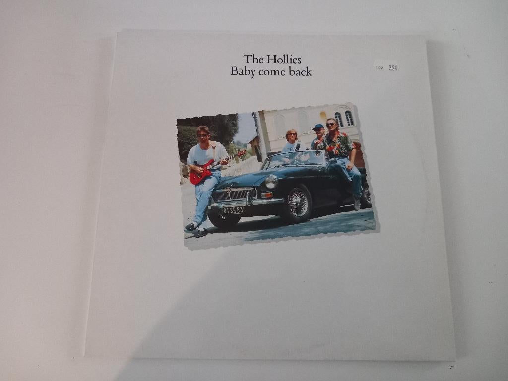 Vinyl LP The Hollies Baby Come Back Pop Rock Duitsland 80s, Ophalen of Verzenden, 12 inch