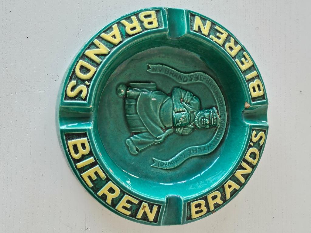 Bieren brand´s asbak, Collections, Marques de bière, Enlèvement ou Envoi, Brand