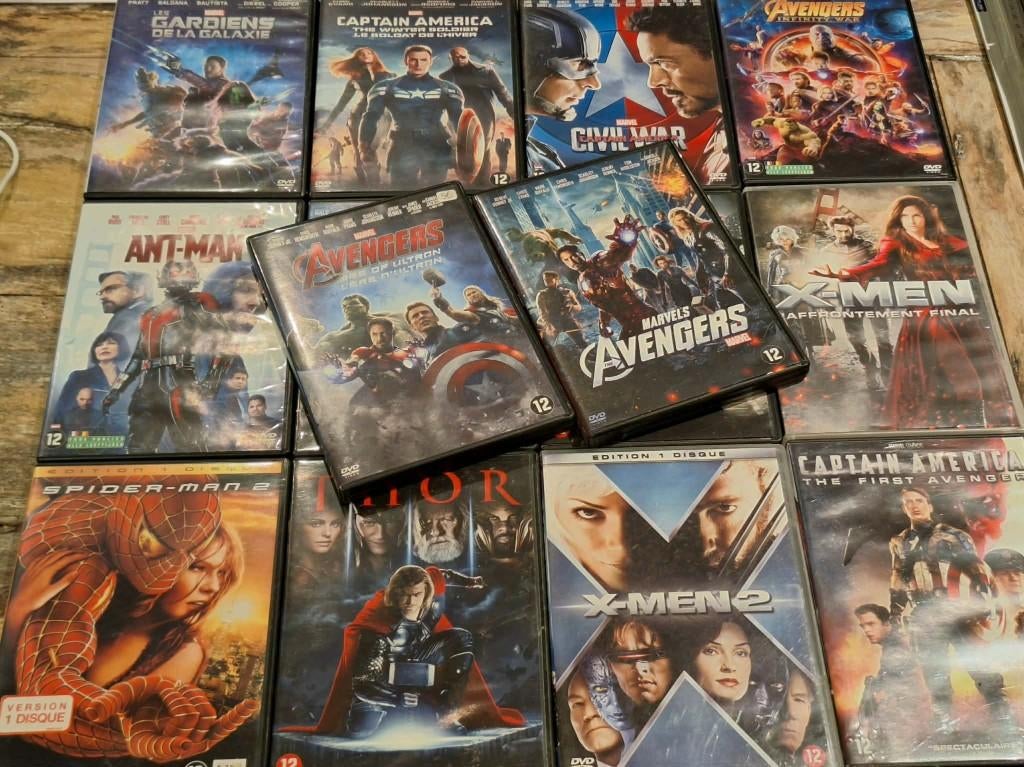 Superheroes Films Dvd's - 1,00€ per stuk, Cd's en Dvd's, Vanaf 6 jaar, Ophalen of Verzenden, Gebruikt, Actie
