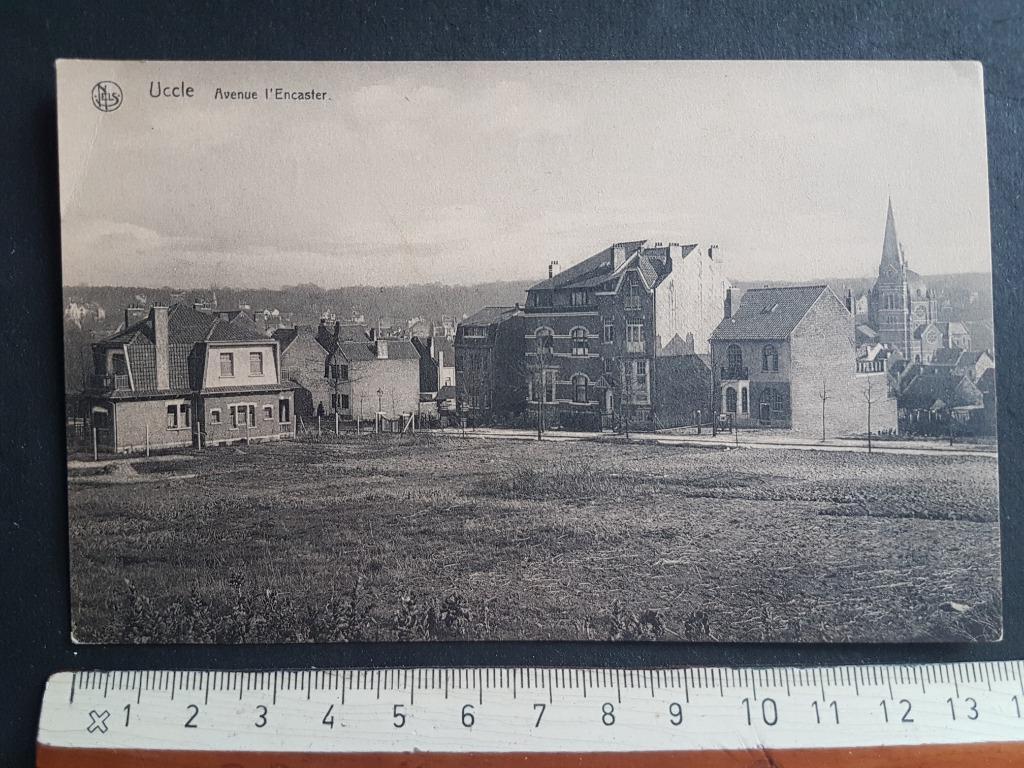 Carte postale Uccle Avenue l'Encaster, Collections, Envoi, 1920 à 1940, Non affranchie, Bruxelles (Capitale)