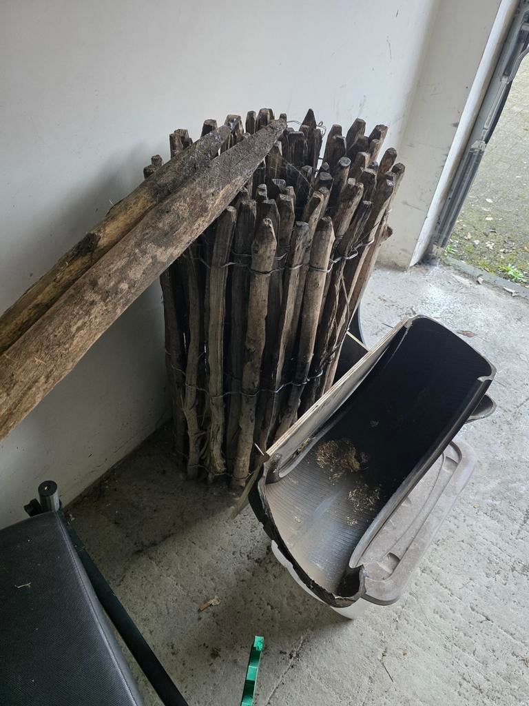 Omheining voor kipen of schapen varkens 5 meter lang 1.20m h