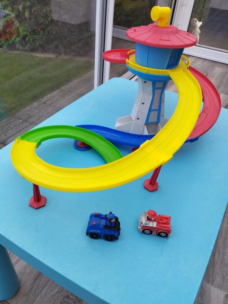 Paw Patrol Race & Rescue Tower Speelset, Ophalen, Gebruikt