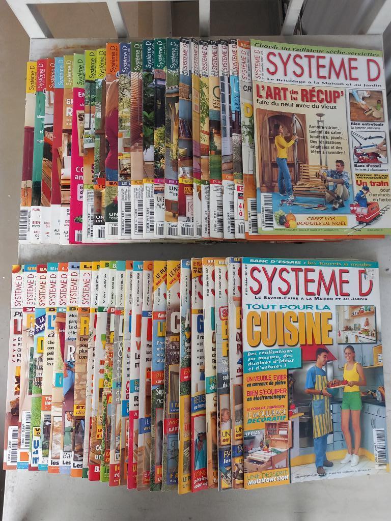 44 REVUES  DE SYSTEME D du N.621 au N.712, Collections, Revues, Journaux & Coupures, Journal ou Magazine, 1980 à nos jours, Enlèvement