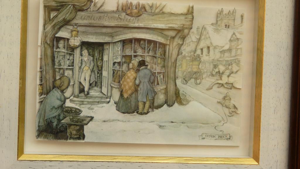 Anton Pieck : Twee 3D werken in uitstekende staat, Antiek en Kunst, Ophalen of Verzenden